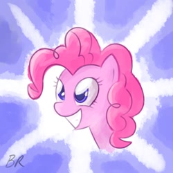 Size: 894x894 | Tagged: safe, artist:bigredtheawesome, pinkie pie, earth pony, pony, g4, female, solo