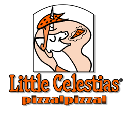 Size: 800x725 | Tagged: safe, artist:niban-destikim, princess celestia, g4, food, little caesars, little celestias, logo, parody, pizza, pizza! pizza!