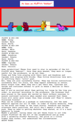 Size: 709x1153 | Tagged: safe, artist:fortune, fluffy pony, adoption, fluffy pony foals, text