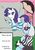 Size: 756x1075 | Tagged: safe, artist:kyokimute, photo finish, rarity, earth pony, pony, g4, clothes, photo, photo secret, socks, striped socks