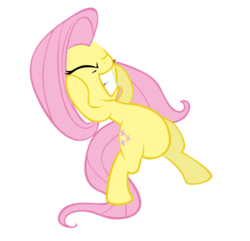 Size: 1280x1234 | Tagged: safe, artist:takua770, fluttershy, g4, luna eclipsed, belly, simple background, transparent background, vector