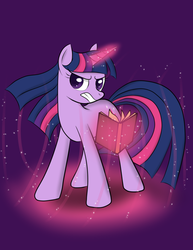 Size: 600x776 | Tagged: safe, artist:pustulioooooo, twilight sparkle, g4, book, magic