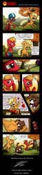 Size: 900x3689 | Tagged: safe, artist:dori-to, artist:innuendo88, applejack, big macintosh, earth pony, pony, g4, male, spanish, stallion, translation