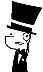 Size: 158x264 | Tagged: safe, artist:jerix11, hat, monocle, monocle and top hat