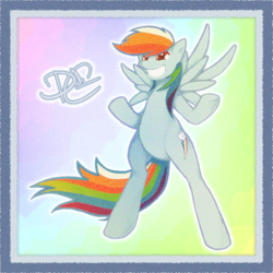 Size: 800x800 | Tagged: safe, artist:thatoneboxtosser, rainbow dash, pony, g4