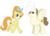 Size: 6797x4951 | Tagged: dead source, safe, artist:multiversecafe, pound cake, pumpkin cake, pegasus, pony, unicorn, g4, absurd resolution, adult, bow, brother and sister, colt, female, filly, hair bow, hat, male, older, older pound cake, older pumpkin cake, simple background, toque, transparent background