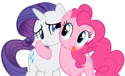 Size: 4626x2792 | Tagged: safe, artist:takua770, pinkie pie, rarity, g4, hearth's warming eve (episode), my little pony: friendship is magic