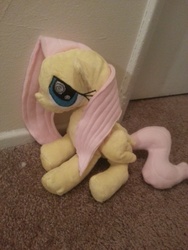 Size: 1536x2048 | Tagged: safe, artist:ravesolid13, fluttershy, pony, g4, irl, photo, plushie, solo