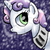 Size: 900x900 | Tagged: safe, artist:shadestepwarrior, sweetie belle, pony, robot, robot pony, unicorn, g4, female, filly, foal, hooves, horn, open mouth, snow, snowfall, solo, sweetie bot