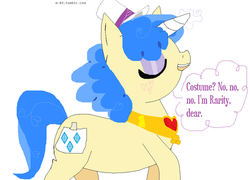 Size: 500x360 | Tagged: safe, artist:m-83, sapphire shores, g4, 30 minute art challenge, costume