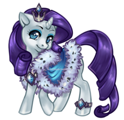 Size: 557x539 | Tagged: safe, artist:bricu, rarity, pony, g4, clothes, coat, costume, crown, female, mare, simple background, solo, transparent background