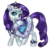 Size: 557x539 | Tagged: safe, artist:bricu, rarity, pony, g4, clothes, coat, costume, crown, female, mare, simple background, solo, transparent background