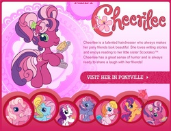 Size: 647x495 | Tagged: safe, cheerilee (g3), pinkie pie (g3), rainbow dash (g3), scootaloo (g3), starsong, sweetie belle (g3), toola-roola, g3, g3.5, core seven, starry eyes, wingding eyes