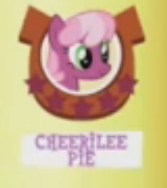 Size: 167x188 | Tagged: safe, gameloft, cheerilee, earth pony, pony, g4, my little pony: magic princess, cheerilee pie, error, game, mobile game, pink mane, purple coat, purple fur, video game