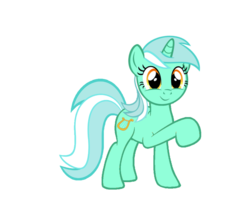 Size: 900x774 | Tagged: safe, artist:kuren247, lyra heartstrings, pony, unicorn, g4, hoofbump, raised hoof, simple background, solo, transparent background, vector