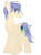 Size: 900x1223 | Tagged: safe, artist:avarick, earth pony, pony, blue rose, flower, garry, ib, male, ponified, rose, simple background, solo, stallion, transparent background