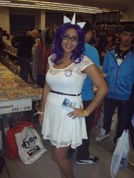 Size: 600x800 | Tagged: safe, rarity, human, g4, cosplay, glasses, irl, irl human, photo