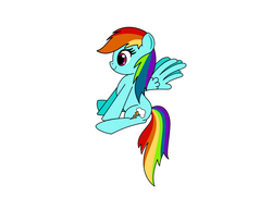 Size: 900x654 | Tagged: safe, artist:brony1991, rainbow dash, pony, g4