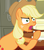 Size: 2380x2692 | Tagged: safe, applejack, g4, meme, y u no