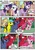 Size: 906x1280 | Tagged: safe, artist:king-shoutmon, applejack, pinkie pie, rarity, oc, g4, comic, spanish