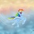 Size: 750x750 | Tagged: safe, artist:aymspony, rainbow dash, pony, g4