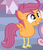 Size: 464x543 | Tagged: safe, edit, edited screencap, screencap, scootaloo, chicken, g4, scootachicken