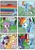 Size: 906x1280 | Tagged: safe, artist:king-shoutmon, applejack, rainbow dash, spike, twilight sparkle, oc, g4, comic, spanish