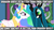 Size: 625x351 | Tagged: safe, princess celestia, queen chrysalis, g4, argument, caption, dragon quest (game), final fantasy, image macro