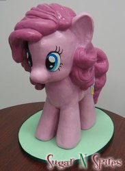 Size: 358x488 | Tagged: safe, pinkie pie, g4, cake, food, irl, photo, sculpture