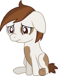 Size: 402x523 | Tagged: safe, artist:ludiculouspegasus, pipsqueak, earth pony, pony, g4, colt, foal, male, simple background, solo, transparent background