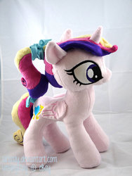 Size: 900x1200 | Tagged: safe, artist:siriasly, princess cadance, pony, g4, foalsitter, irl, photo, plushie, solo, young