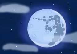 Size: 1280x905 | Tagged: safe, artist:kittypetro, g4, mare in the moon, moon