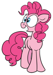 Size: 911x1291 | Tagged: safe, artist:stratustrot, pinkie pie, earth pony, pony, g4, female, solo