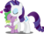 Size: 6067x4712 | Tagged: safe, artist:abion47, rarity, spike, dragon, pony, unicorn, g4, absurd resolution, female, heart, hug, interspecies, male, mare, ship:sparity, shipping, simple background, spikelove, straight, transparent background