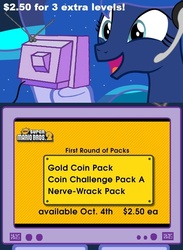 Size: 563x769 | Tagged: safe, princess luna, gamer luna, g4, exploitable meme, meme, tv meme