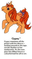 Size: 550x1000 | Tagged: safe, gypsy (g1), pony, g1, official, female, g1 backstory, my little pony fact file, solo