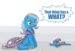 Size: 1280x891 | Tagged: safe, trixie, g4, homestuck, pony pokey, smuppet