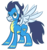 Size: 816x876 | Tagged: safe, artist:derkrazykraut, soarin', pegasus, pony, g4, male, simple background, solo, spread wings, stallion, transparent background, wings, wonderbolts uniform