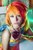 Size: 680x1024 | Tagged: safe, artist:serebii42, rainbow dash, human, g4, clothes, cosplay, dress, gala dress, irl, irl human, photo, solo