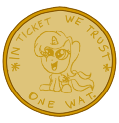 Size: 500x519 | Tagged: safe, oc, oc only, oc:ticket, alicorn, pony, alicorn oc, bits, money, one wat, open mouth, simple background, sitting, smiling, solo, transparent background, wat