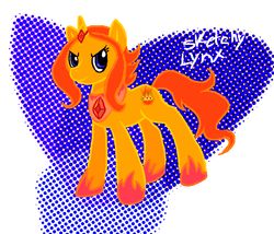 Size: 832x711 | Tagged: safe, artist:blacklynx-chan, adventure time, flame princess, male, ponified