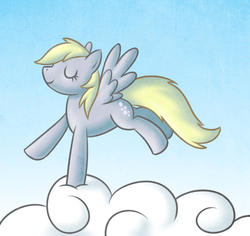 Size: 600x566 | Tagged: safe, artist:tessiursa, derpy hooves, pegasus, pony, g4, female, mare, solo