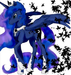 Size: 873x915 | Tagged: safe, artist:azulfire, artist:noel, princess luna, pony, g4, female, solo