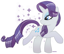 Size: 414x351 | Tagged: safe, artist:chat63, rarity, pony, g4, female, solo