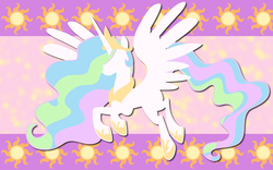 Size: 2560x1600 | Tagged: safe, artist:alicehumansacrifice0, princess celestia, pony, g4, female, solo, wallpaper