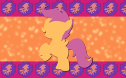 Size: 2560x1600 | Tagged: safe, artist:alicehumansacrifice0, scootaloo, g4, wallpaper