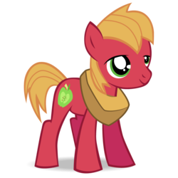 Size: 1000x1000 | Tagged: safe, artist:stinkehund, big macintosh, earth pony, pony, g4, colt, male, simple background, stallion, transparent background, vector