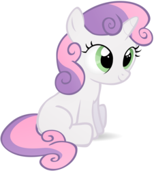 Size: 3608x4000 | Tagged: safe, artist:stinkehund, sweetie belle, pony, unicorn, g4, female, filly, high res, simple background, sitting, solo, transparent background, vector