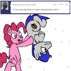 Size: 500x500 | Tagged: safe, pinkie pie, oc, g4, animated, ask, tumblr