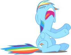 Size: 4000x3127 | Tagged: safe, artist:stinkehund, rainbow dash, g4, high res, open mouth, simple background, transparent background, vector